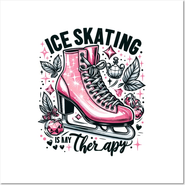 Ice Skating Wall Art by Vehicles-Art